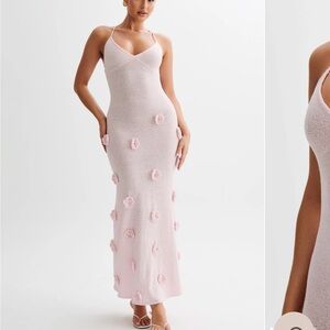 Meshki Suki Knit Dress with Flowers